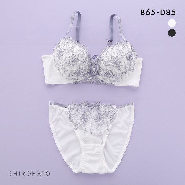 スパイシー 脇高 アラベスク×編み上げレースアップ ブラセット BCD65-85 ブラジャー ショーツ セット SPICY