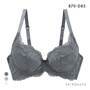 育乳脇高設計 美胸をつくりキープするブラ ブラジャー BCD70-85 補正 4枚接ぎ ソフトワイヤー 大きいサイズ ふっくら 谷間 段差軽減