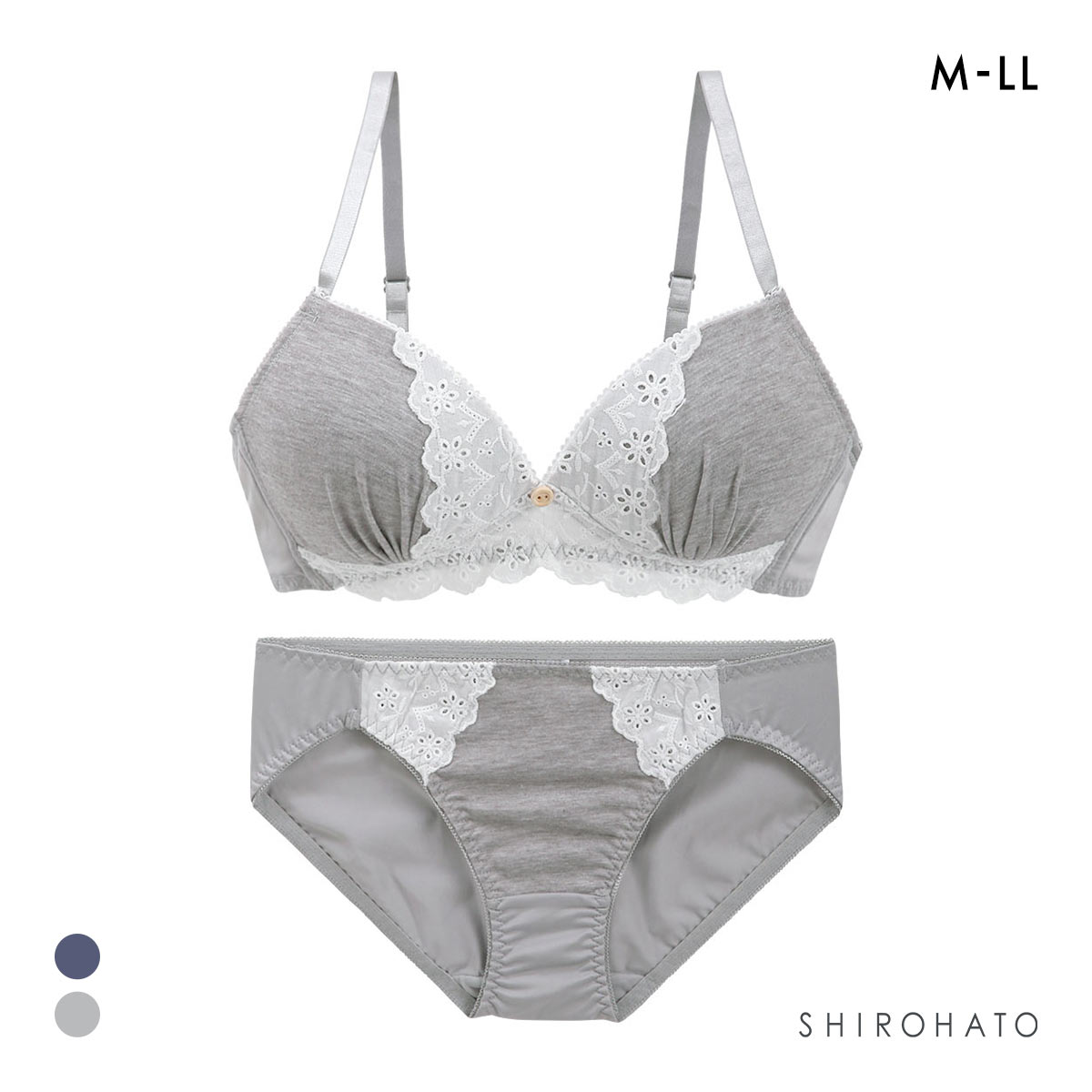 にゃちゅらるリラックス ボーラーコットンレース ノンワイヤー