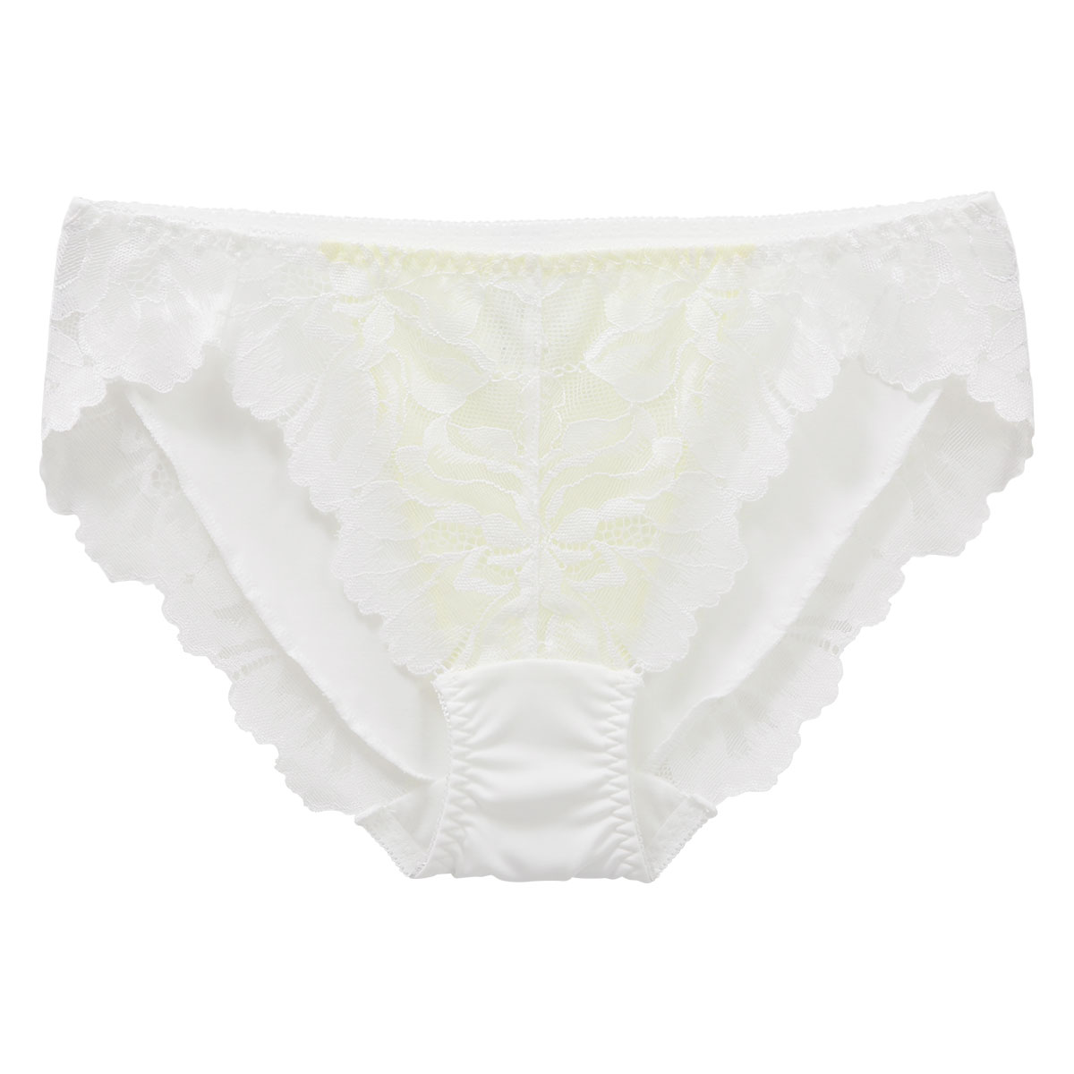 ショーツ レース ノーマル 単品(CR-クリーム-M)