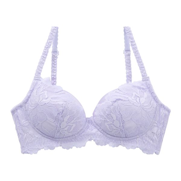 ブラジャー ふっくら谷間メイクブラ 脇高 ノンワイヤー 単品