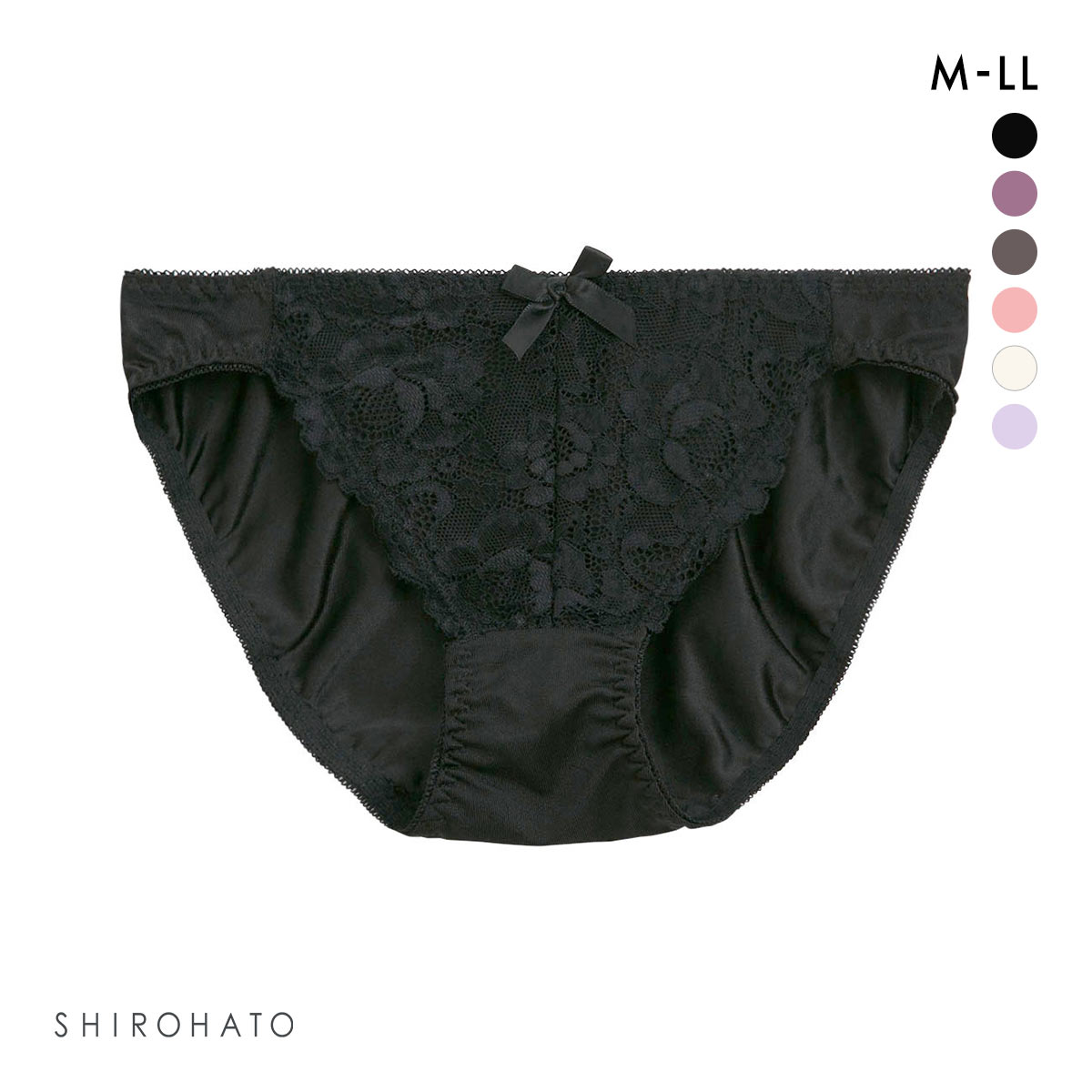 楽して美尻ができるショーツ フロントレース スタンダード ショーツ 単品(BK-ブラック-M)