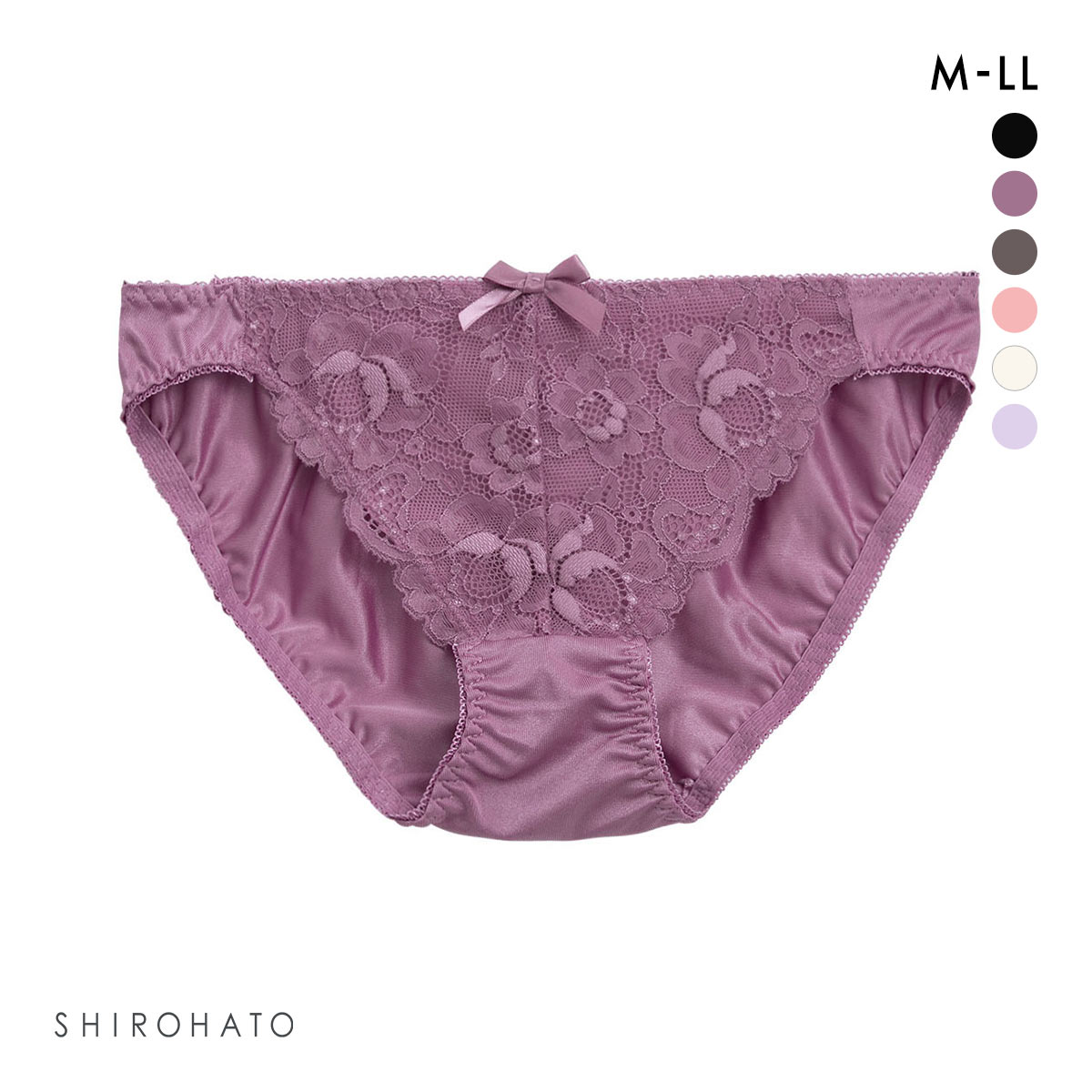 楽して美尻ができるショーツ フロントレース スタンダード ショーツ 単品(PU-パープル-M)