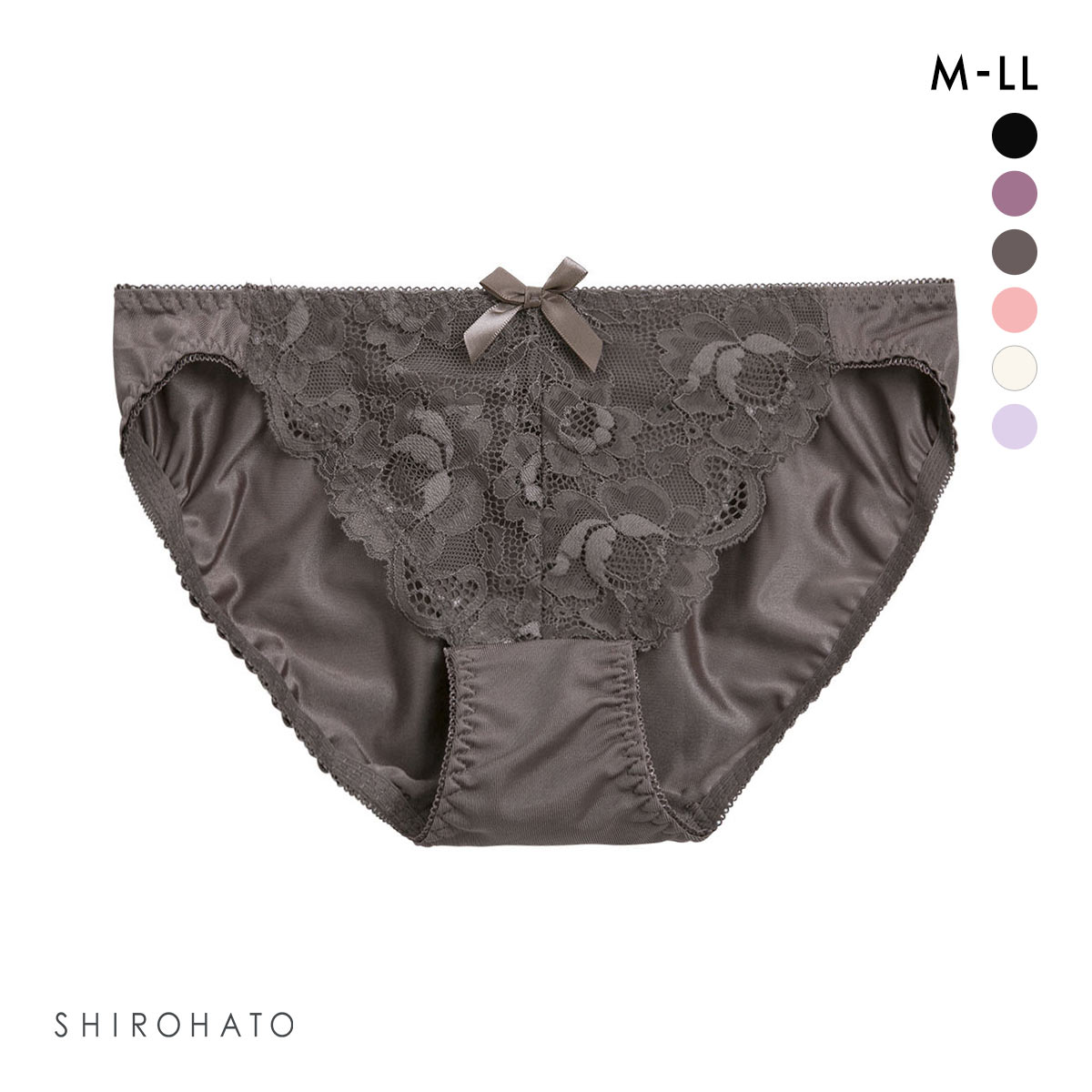 楽して美尻ができるショーツ フロントレース スタンダード ショーツ 単品(BR-ブラウン-M)