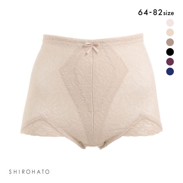 補正下着 ガードル レーシー ショートガードル 花柄