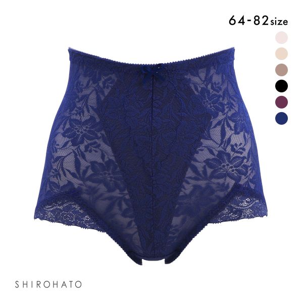 補正下着 ガードル レーシー ショートガードル 花柄