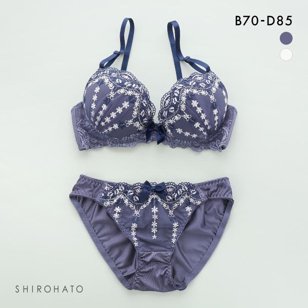 ピュアシェリ ブラジャー ショーツ セット 脇高 小花 PURECHERIE