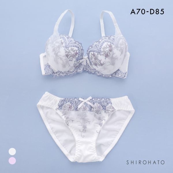 ピュアシェリ 3色小花×シアーヴェール ブラセット ABCD 大きいサイズ 谷間 盛り 脇寄せ ブラジャー ショーツ セット PURECHERIE ピュアシェリ 3色小花×シアーヴェール ブラセット ABCD 大きいサイズ 谷間 盛り 脇寄せ ブラジャー ショーツ セット PURECHERIE
