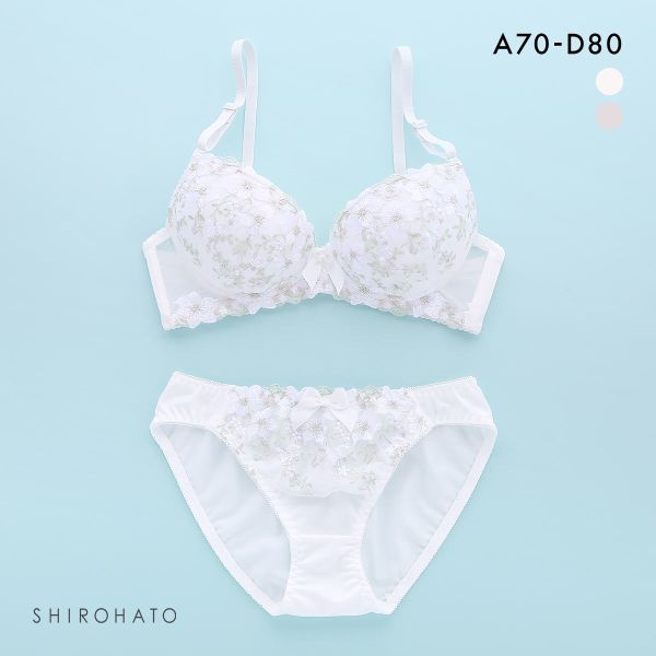 ロマンティックドール ブラショーツセット ラメ入花柄チュールレース Romantic doll