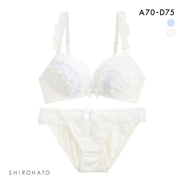 ロマンティックドール ブラショーツセット ストレッチレース 3色ケミカル付ハーフ Romantic doll