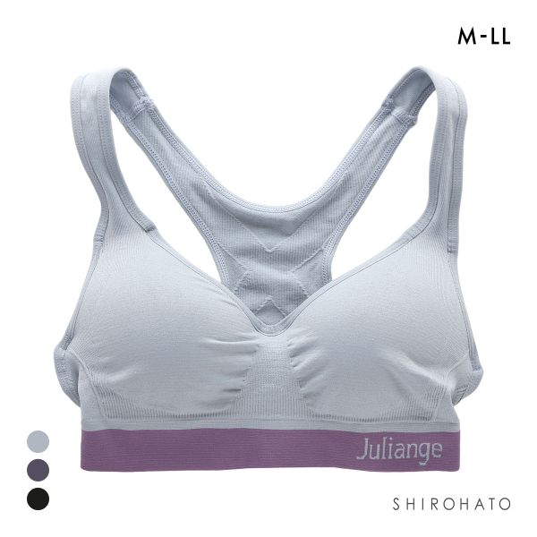 成型丸編み ノンワイヤーブラジャー M L LL スポーツブラ おやすみブラ ナイトブラ リラックス チル 部屋着 普段着 部活