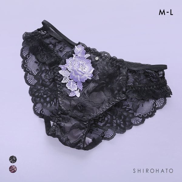 ピュアシェリ ローズケミカル 総レース ダブルストリング ショーツ M L ソフトタッチ セクシー インポート スタンダード 彼女