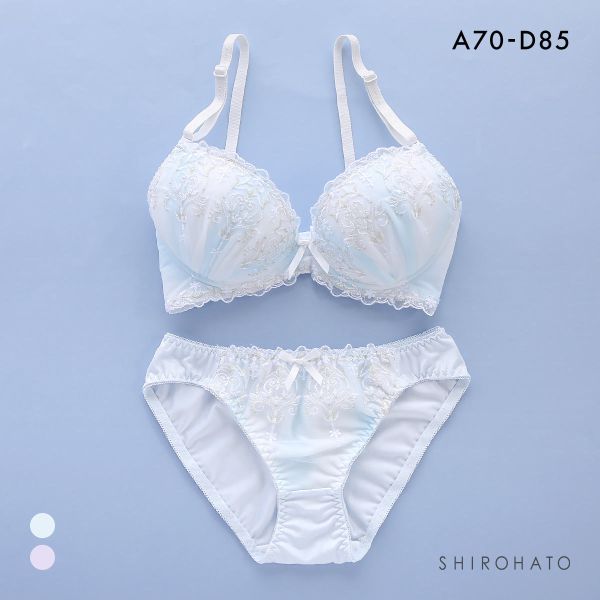 ピュアシェリ オーロララメチュール×グラデシフォン ブラセット ABCD70-85 盛り 谷間 美胸 寄せ 姫 セット PURECHERIE