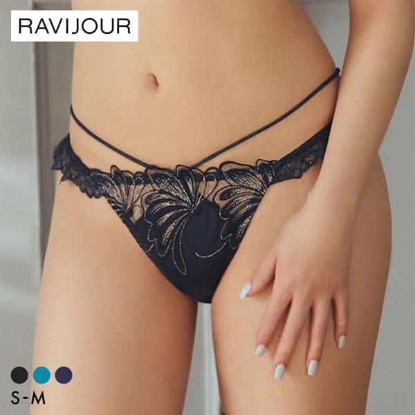 ラヴィジュール エリュナ ストレッチレース ノーマルショーツ SM セクシー バックレース 透け RAVIJOUR