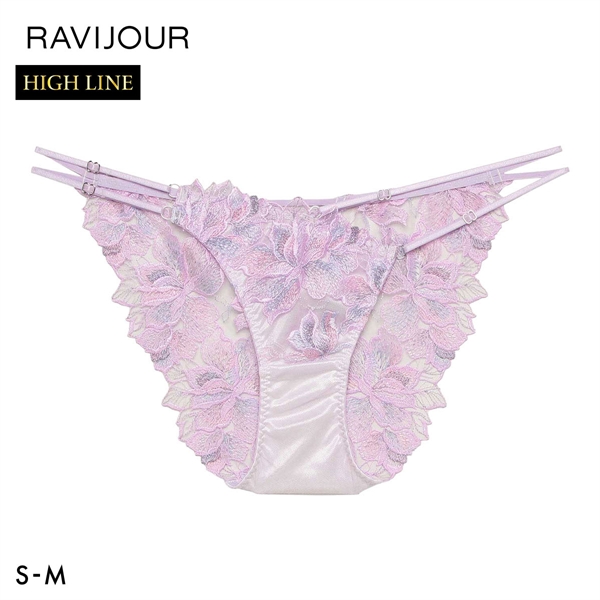 ラヴィジュール ルシエル エンブロイダリーレース ノーマルショーツ SM セクシー バックレース ハイライン HIGHLINE by RAVIJOUR