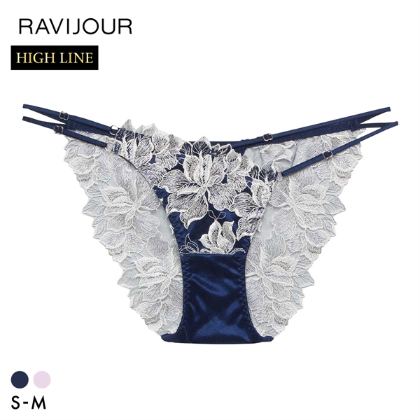 ラヴィジュール ルシエル エンブロイダリーレース ノーマルショーツ SM セクシー バックレース ハイライン HIGHLINE by RAVIJOUR