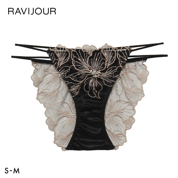 ラヴィジュール アウレリア エンブロイダリーレース ノーマルショーツ SM セクシー 総レース バックレース RAVIJOUR