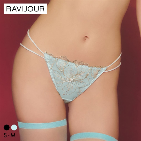 ラヴィジュール アウレリア エンブロイダリーレース ノーマルショーツ SM セクシー 総レース バックレース RAVIJOUR