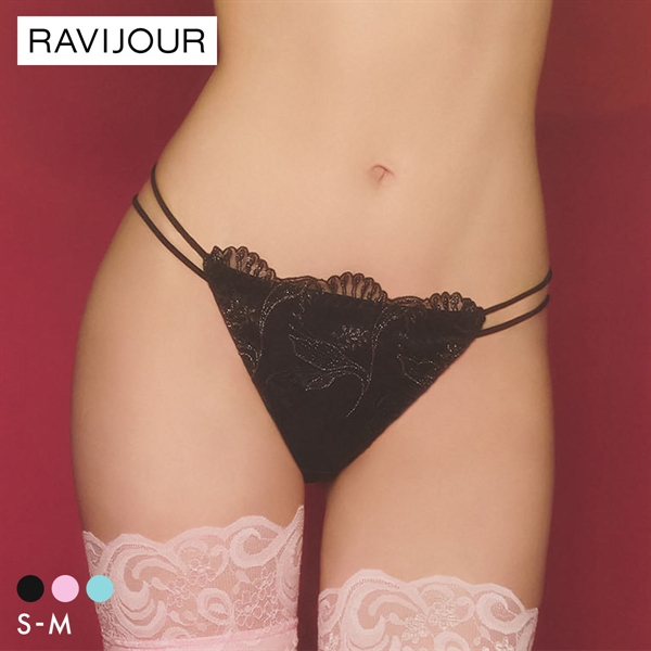 ラヴィジュール アリア ストレッチレース ノーマルショーツ SM セクシー 総レース バックレース 下着 RAVIJOUR