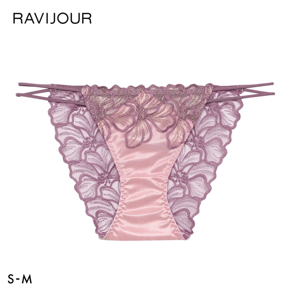 ラヴィジュール フィオラル エンブロイダリーレース ノーマルショーツ SM セクシー 総レース バックレース 下着 RAVIJOUR