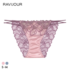 ラヴィジュール フィオラル エンブロイダリーレース ノーマルショーツ SM セクシー 総レース バックレース 下着 RAVIJOUR