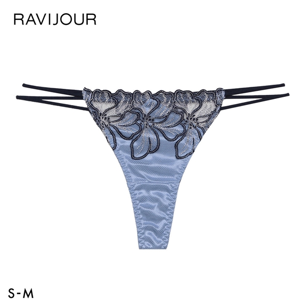 ラヴィジュール フィオラル エンブロイダリーレース Tバックショーツ SM ソング タンガ セクシー バックレース 下着 RAVIJOUR