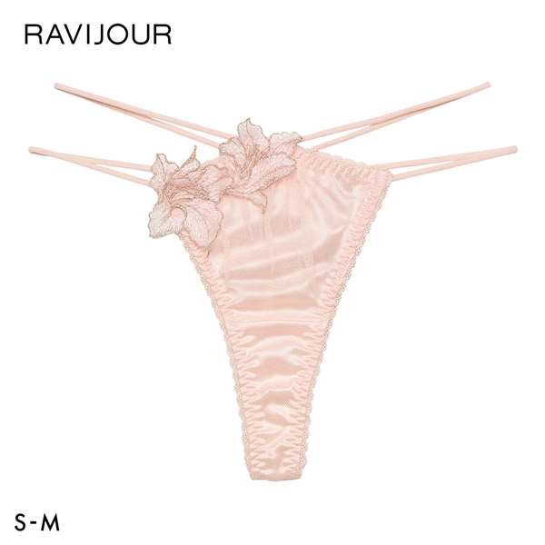 ラヴィジュール ヴィオラ ストレッチレース Tバックショーツ SM 総レース ソング タンガ セクシー バックレース 下着 RAVIJOUR