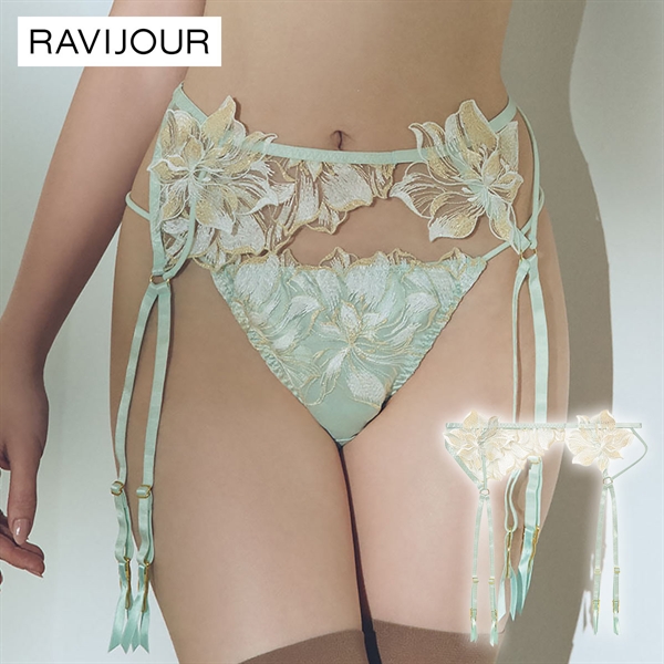 ラヴィジュール ラヴェリス ガーター セクシー ランジェリー ガーターベルト 下着 RAVIJOUR