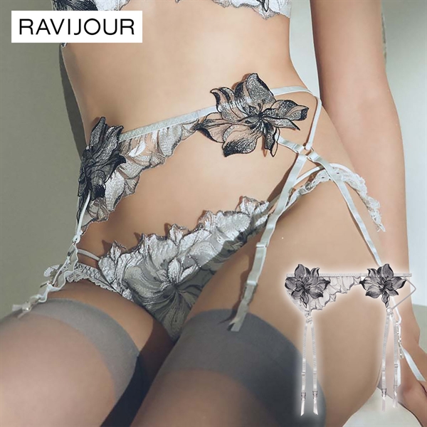 ラヴィジュール ラヴェリス ガーター セクシー ランジェリー ガーターベルト 下着 RAVIJOUR