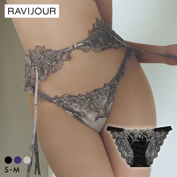 ラヴィジュール シエナ ストレッチレース ノーマルショーツ SM セクシー 総レース バックレース 下着 RAVIJOUR