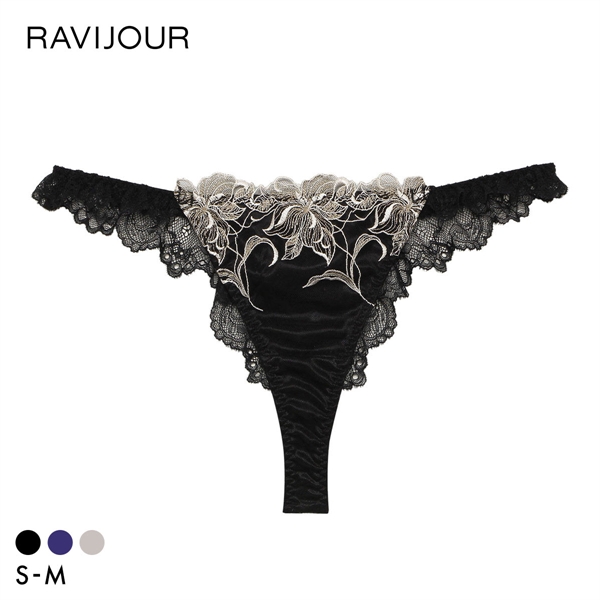 ラヴィジュール シエナ ストレッチレース Tバックショーツ SM 総レース ソング タンガ セクシー バックレース 下着 RAVIJOUR