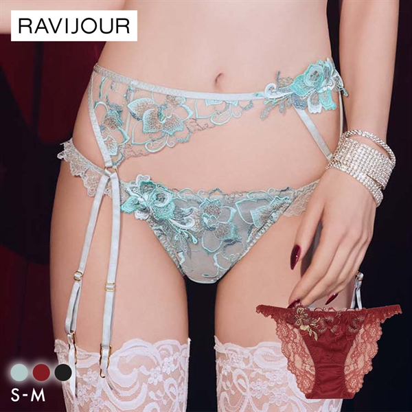 ラヴィジュール ノウェリカ ストレッチレース ノーマルショーツ SM セクシー 総レース バックレース 下着 RAVIJOUR