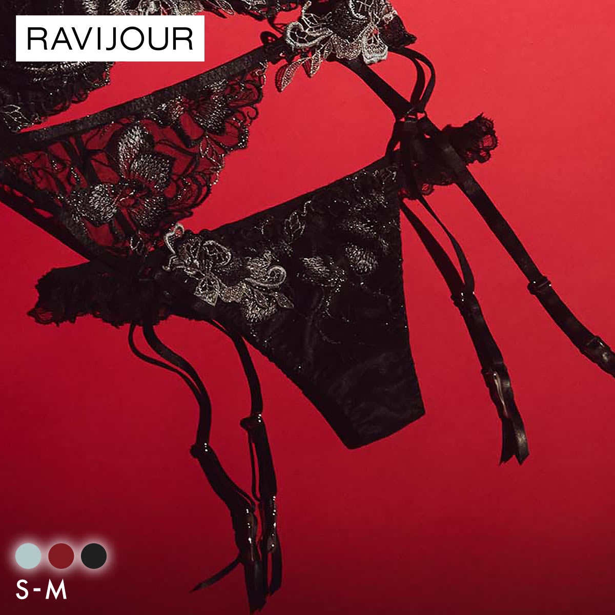 ラヴィジュール ノウェリカ ストレッチレース Tバックショーツ SM 総レース ソング タンガ セクシー バックレース 下着 RAVIJOUR