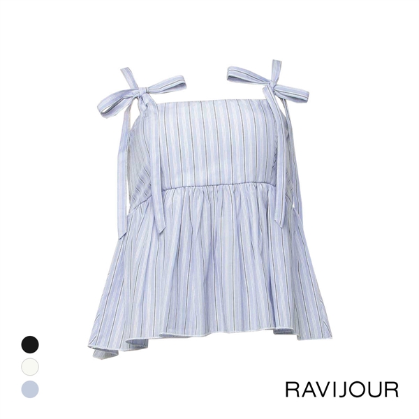 ラヴィジュール MINAMOｺﾗﾎﾞ Cotty tops with cups カップ付きキャミソール トップス ルームウェア RAVIJOUR