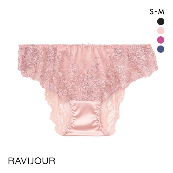 ラヴィジュール RAVIJOUR ビタークロス サイドレース スタンダード ショーツ 総レース