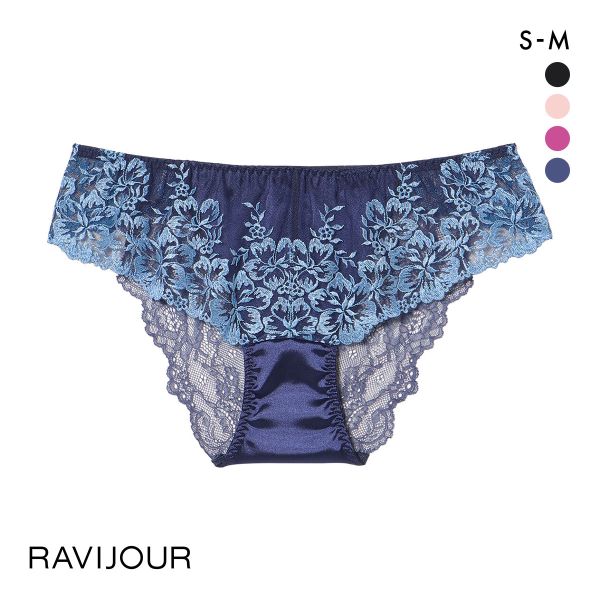ラヴィジュール RAVIJOUR ビタークロス サイドレース スタンダード ショーツ 総レース