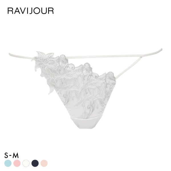ラヴィジュール RAVIJOUR フローティングマーメイド エンブレース ショーツ SM バックレース 総レース 透け バックオープン