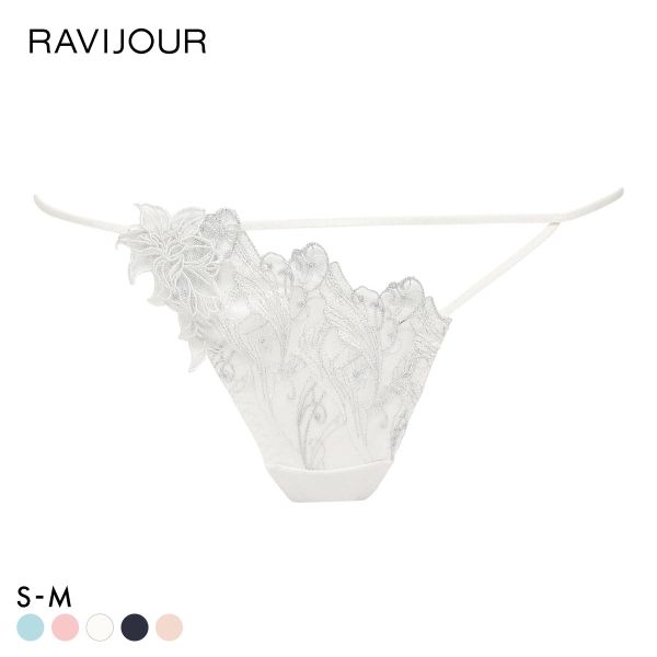 ラヴィジュール RAVIJOUR フローティングマーメイド エンブレース Tバック ショーツ SM バックレース 総レース 透け バックオープン