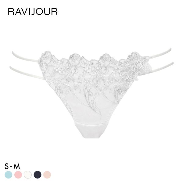 ラヴィジュール RAVIJOUR フローティングマーメイド ストレッチレース ショーツ SM バックレース 透け 総レース