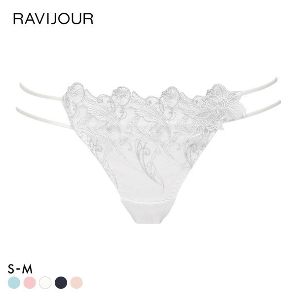 ラヴィジュール RAVIJOUR フローティングマーメイド ストレッチレース ショーツ SM バックレース 透け 総レース
