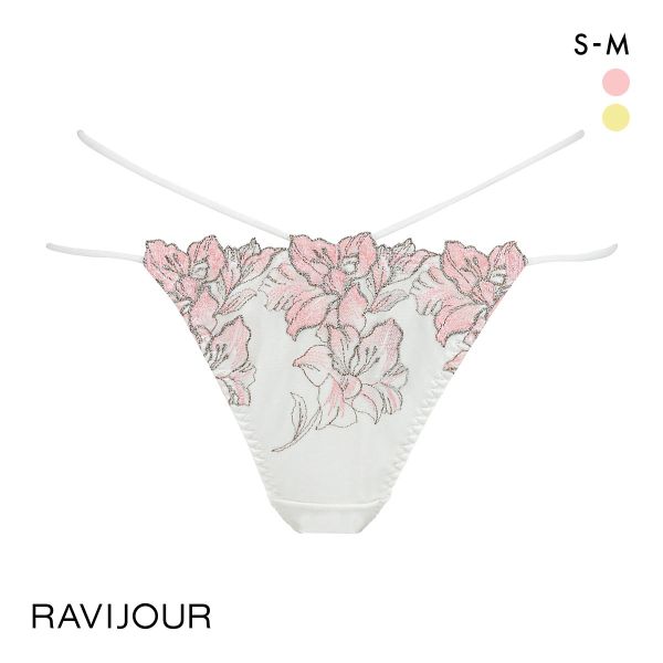 ラヴィジュール レミニセンス エンブレース ショーツ SM バックレース 透け ストリング RAVIJOUR