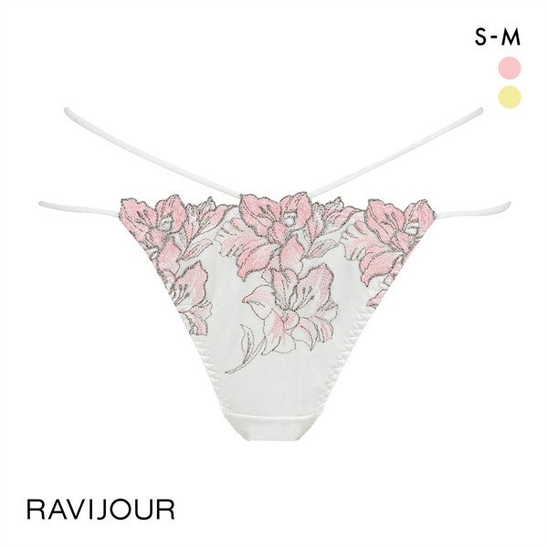 ラヴィジュール レミニセンス エンブレース ショーツ SM バックレース 透け ストリング RAVIJOUR