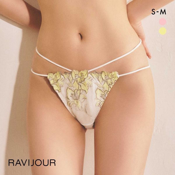 ラヴィジュール レミニセンス エンブレース ショーツ SM バックレース 透け ストリング RAVIJOUR