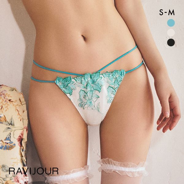 ラヴィジュール レミニセンス エンブレース ショーツ SM バックレース 透け ストリング RAVIJOUR
