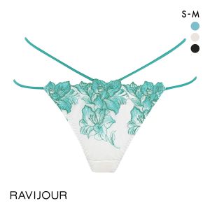 ラヴィジュール レミニセンス エンブレース Tバック SM バックレース 透け ひびきにくい RAVIJOUR