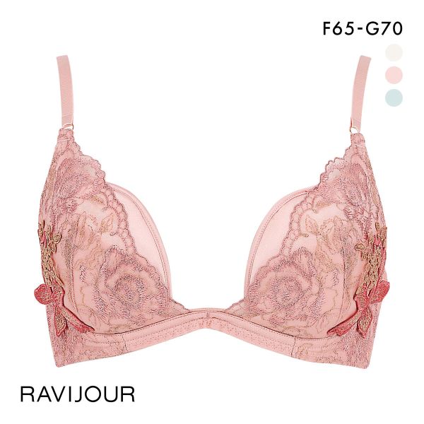 ラヴィジュール ブレッシングフラワー トリックリフト ブラジャー FG 盛り 谷間 バストアップ リフトアップ RAVIJOUR