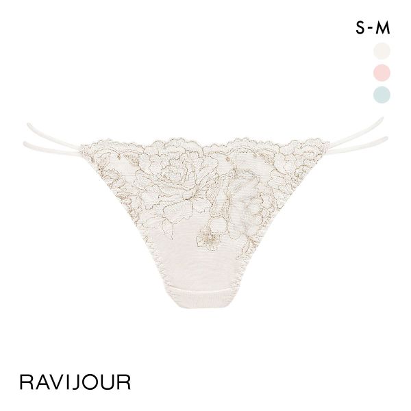 ラヴィジュール ブレッシングフラワー エンブレース Tバック Tバック SM バックレース 透け ストリング RAVIJOUR