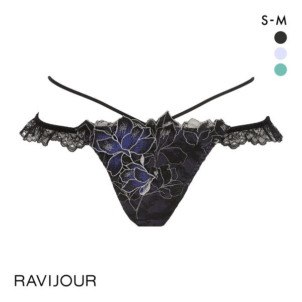 ラヴィジュール ノーブルマグノリア ストレッチレース ノーマルショーツ SM バックレース 透け RAVIJOUR