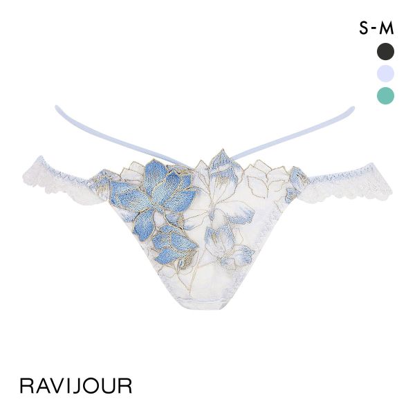 ラヴィジュール ノーブルマグノリア ストレッチレース ノーマルショーツ SM バックレース 透け RAVIJOUR