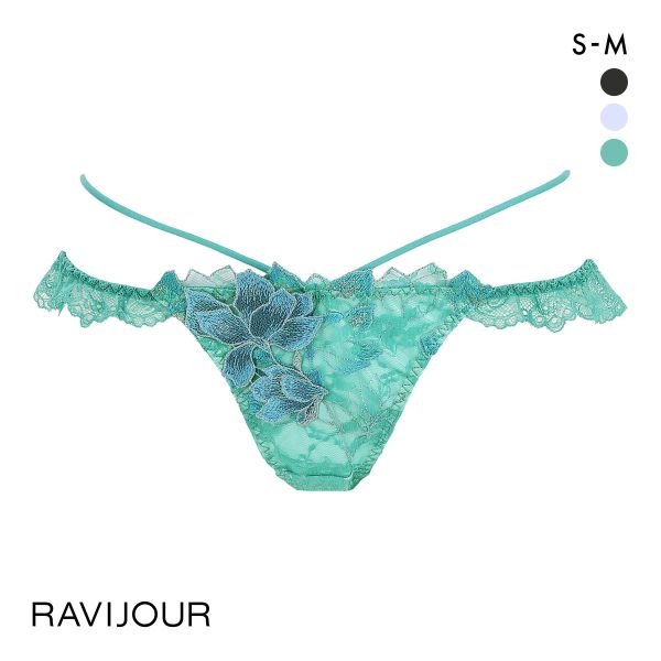 ラヴィジュール ノーブルマグノリア ストレッチレース ノーマルショーツ SM バックレース 透け RAVIJOUR